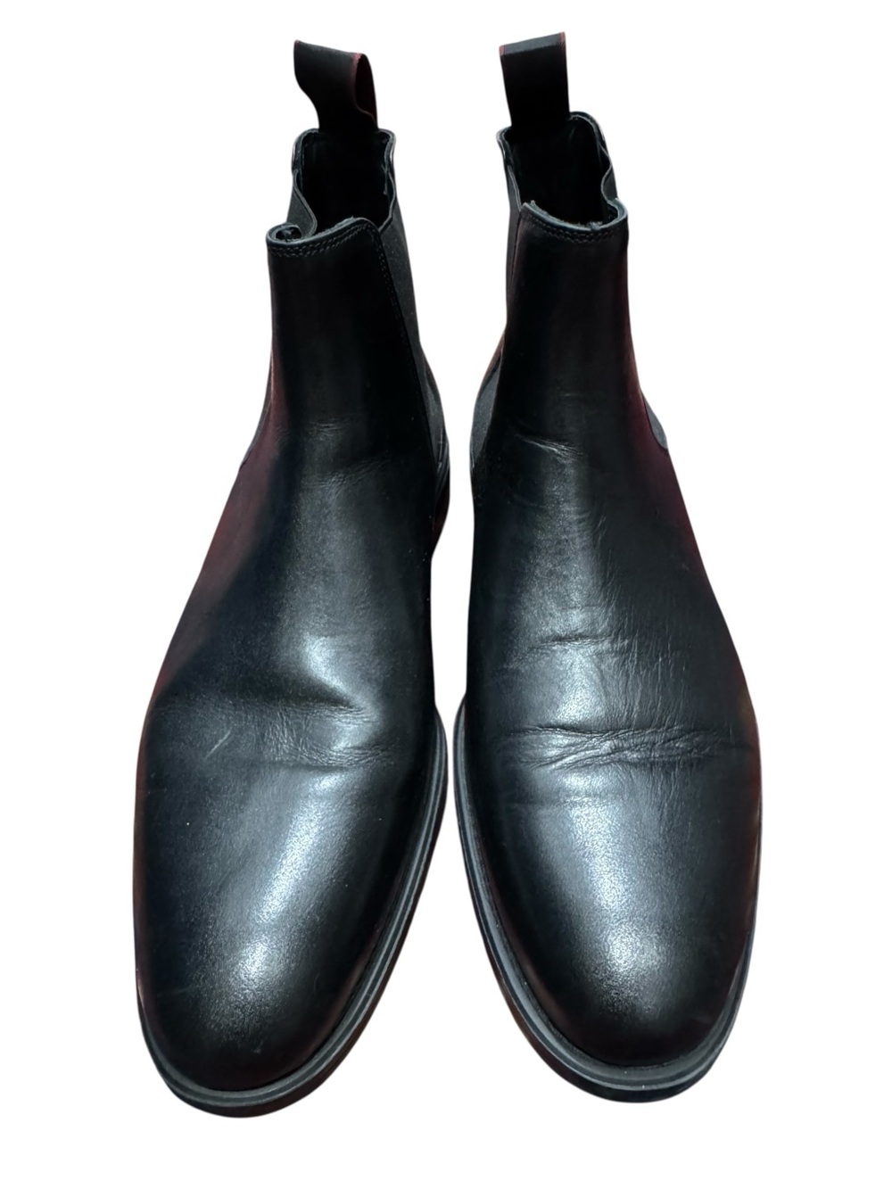 PS Paul Smith Black Leather Chelsea Boots